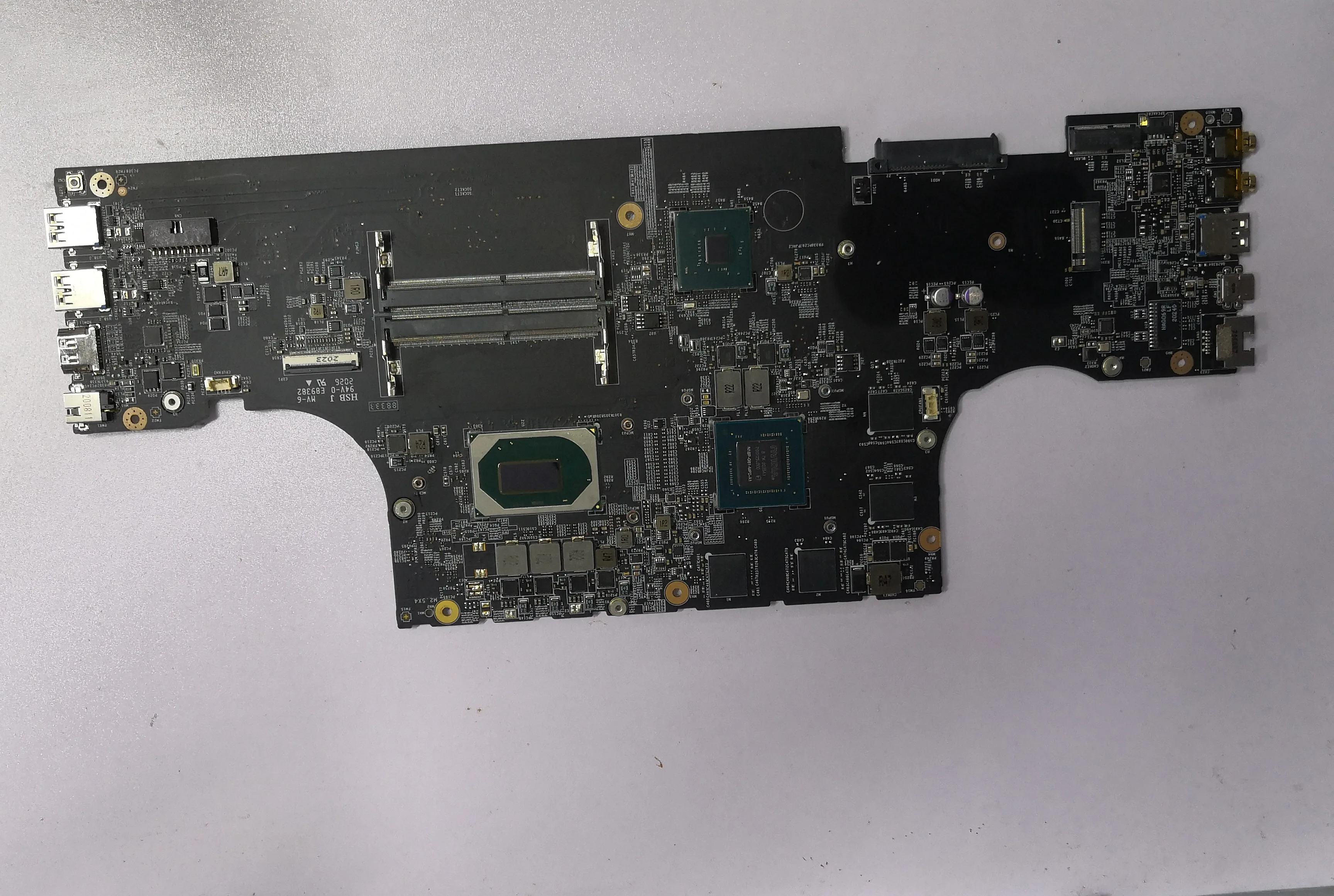 

MS-17F41 VER 1.0 FOR MSI GF75 LAPTOP motherboard WITH I5-9300H AND GTX1650M N18P-G61-MP2-A1 100% Works Perfectly