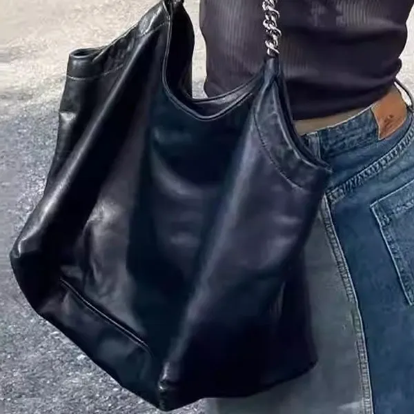 

Women's Daily Commuting, Leisure Shopping, Tote Bag, Fashionable One Shoulder Bag, Large Capacity Bucket Bag, Wandering Bag