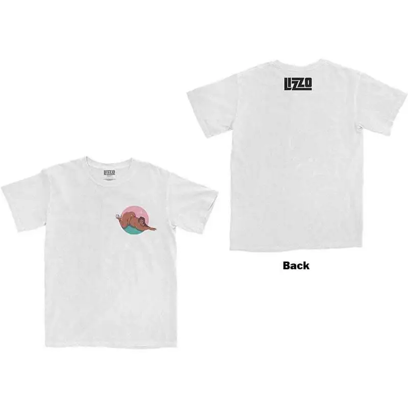 Lizzo Arch T Shirt White New