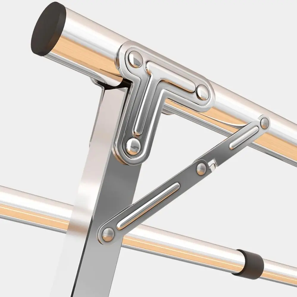 Indoor/Outdoor Portable Stainless Steel Clothes Drying Rack for 94 Towels & Linens