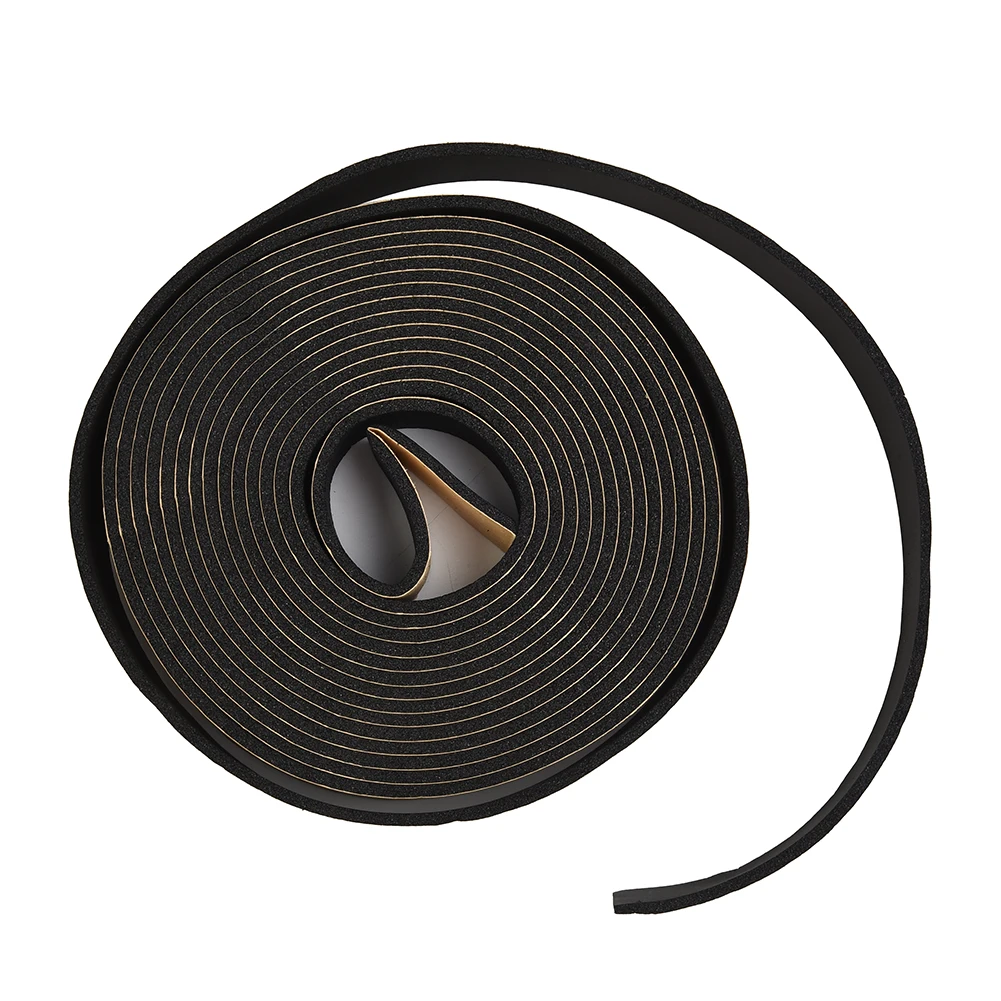 5M Car Side Door Glass Seal Weatherstrip Rain Visor Universal Auto Interior Accessories 20mm*5m*3mm