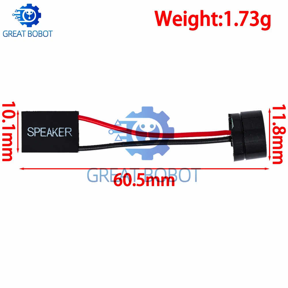 BS 1PCS Mini Plug Speaker For PC Interanal BIOS Computer Motherboard Mini Onboard Case Buzzer Board Beep Alarm NEW