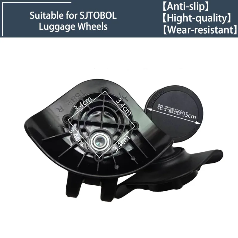 

2/4 Wheels Universal Wheels for SJTOBOL T58B Swivel Wheels Luggage Accessories Replacement Trolley Parts for Suitcase