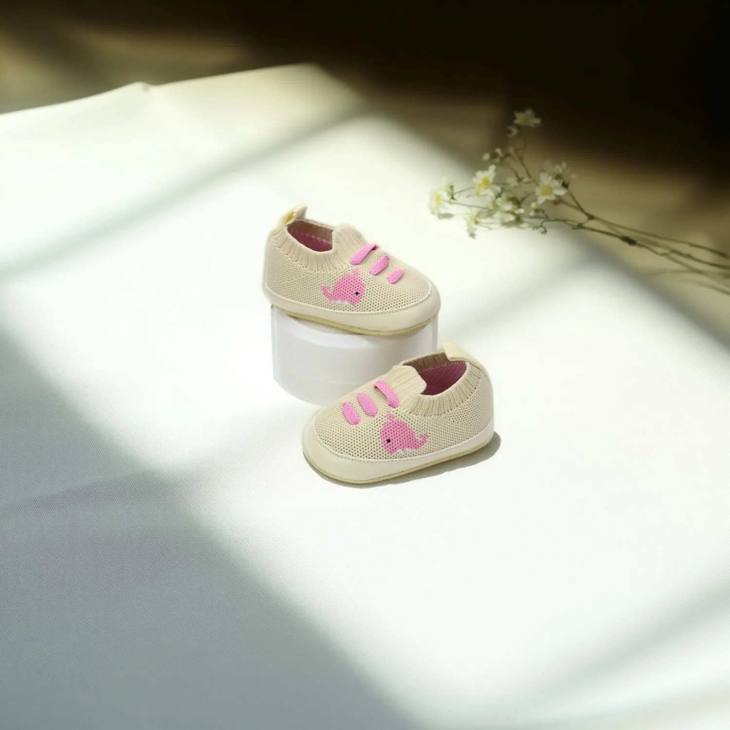 여성용 베이비 캔버스 신발, 캐주얼 신발, 베이비 워킹 슈즈, 속이 빈 미끄럼 방지 통기성 0-1세
