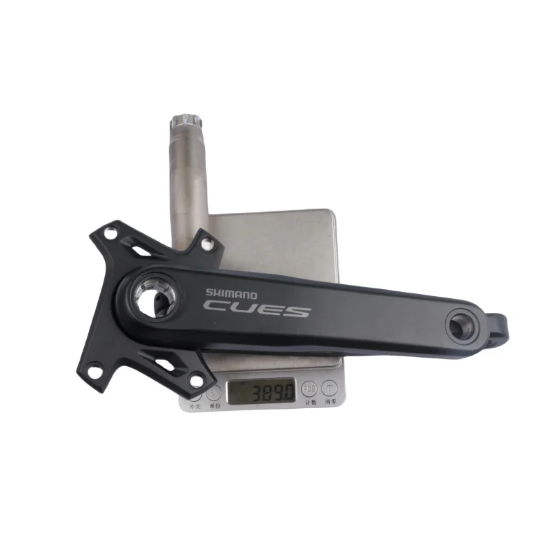 Shimano CUES U6000 Kurbel mit Deckas 96BCD Kettenblatt 30T 32T 34T 36T 38T 170MM Kurbel für MTB Fahrradfahren Original – Detail 9