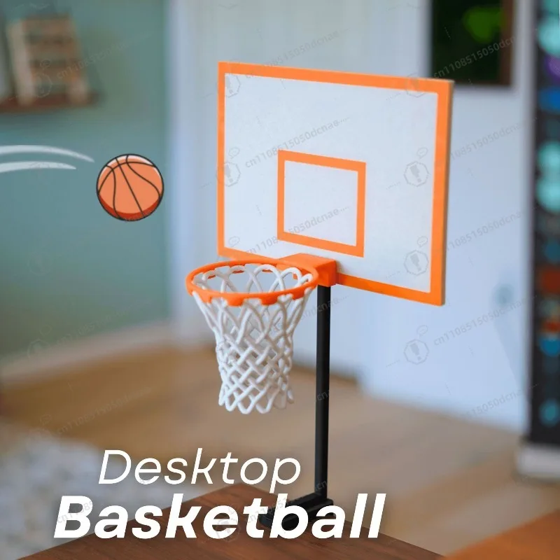 

New Desktop Basketball Board Game for Basketball Lovers, Immersive Toy Ornament Birthday Gift