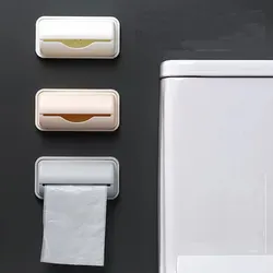 Garbage Bag Storage Box, Withdrawable Kitchen Wall Mounted Garbage Bag Storage Device, Bathroom, Bathroom, No Punching Box