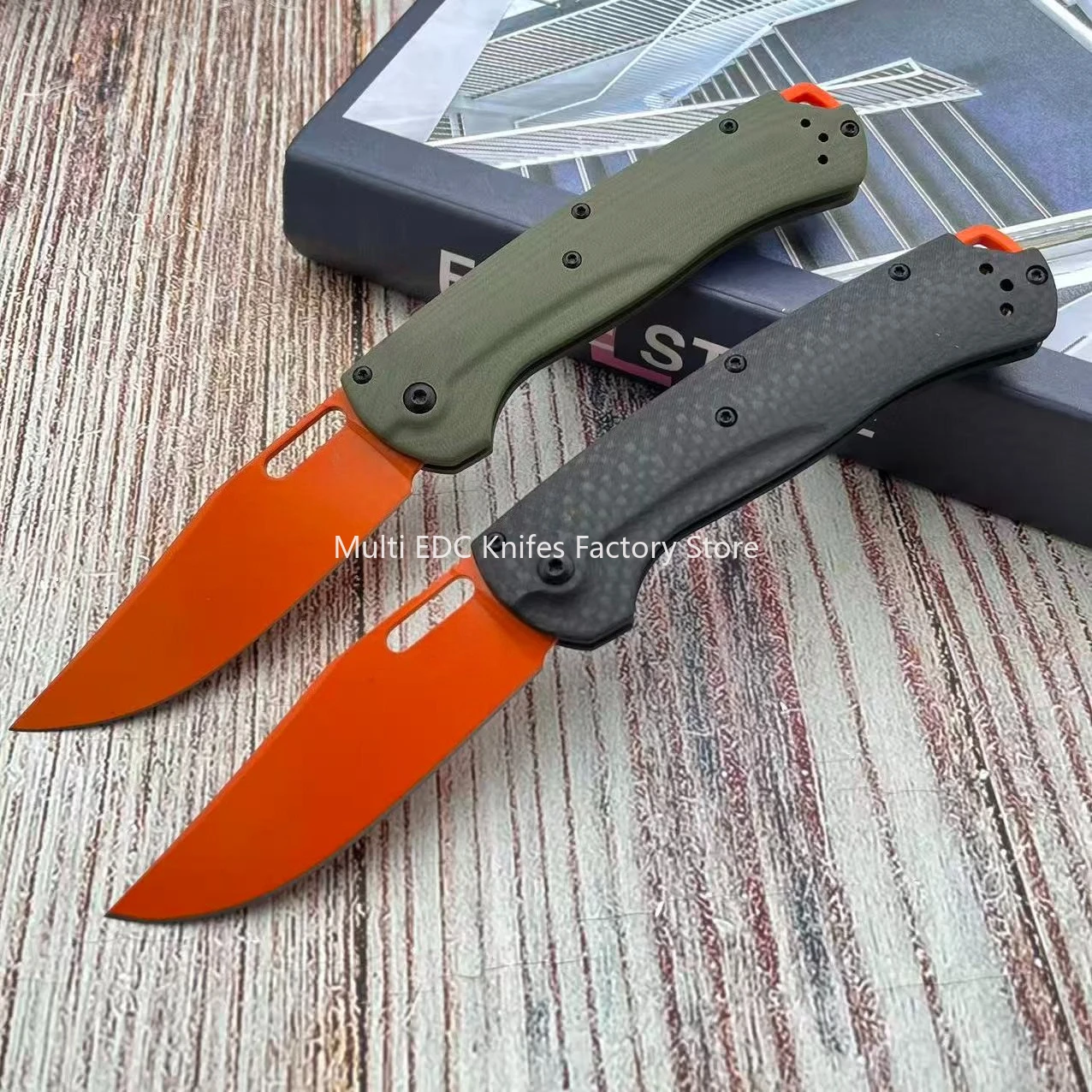 

1 шт., складной нож для самообороны D2, универсальный тактический карманный нож для повседневного ношения из углеродного волокна/ручка G10, уличные боевые инструменты