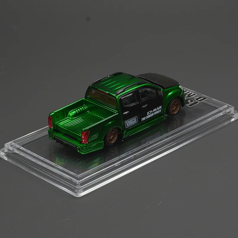 Bmc exposição limitada 1:64 D-MAX 2018 captador malásia diecast diorama modelo de carro coleção brinquedos