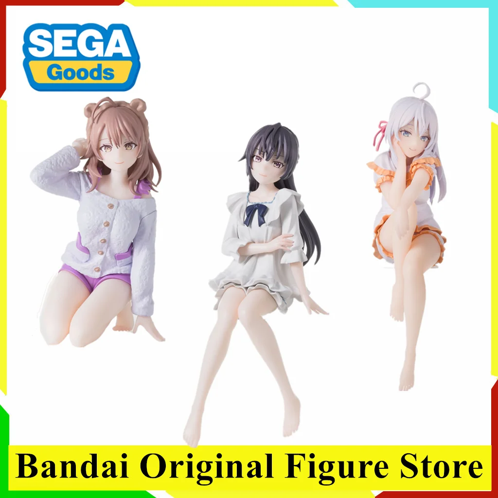 Original SEGA Alya Sometimes Hides Her Feelings in Russian Yuki Suou Alisa Mariya Mikhailovna Kujou Anime Figure Toys PVC Model