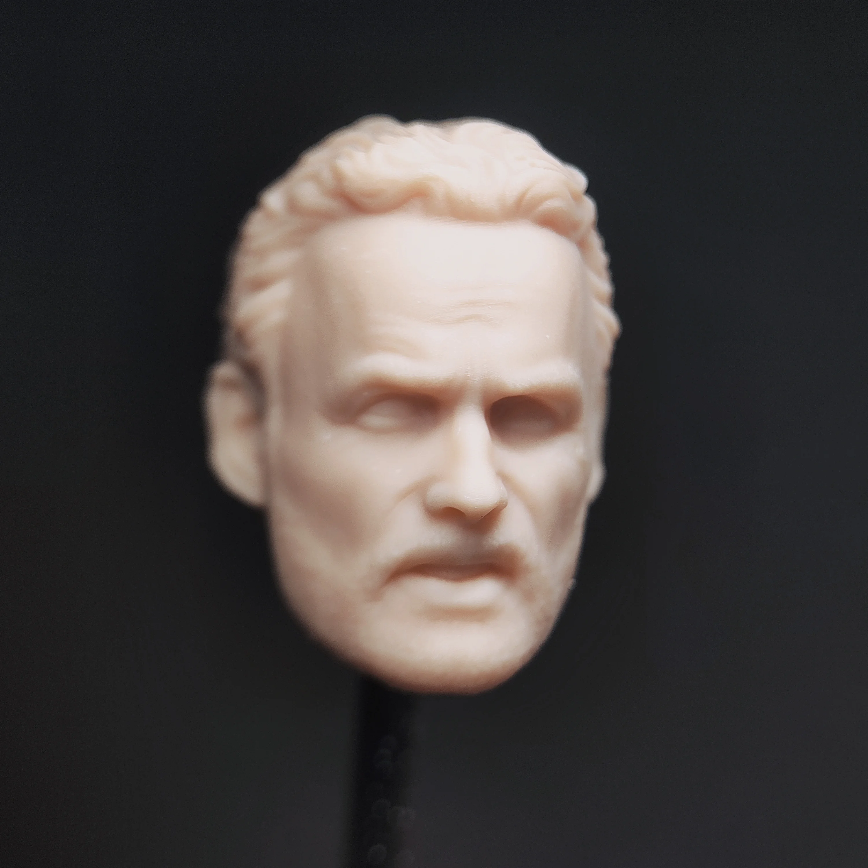 HL2031 DIY Customized 1/18 1/12 1/10 Scale Unpainted Head Sculpt for 3.75