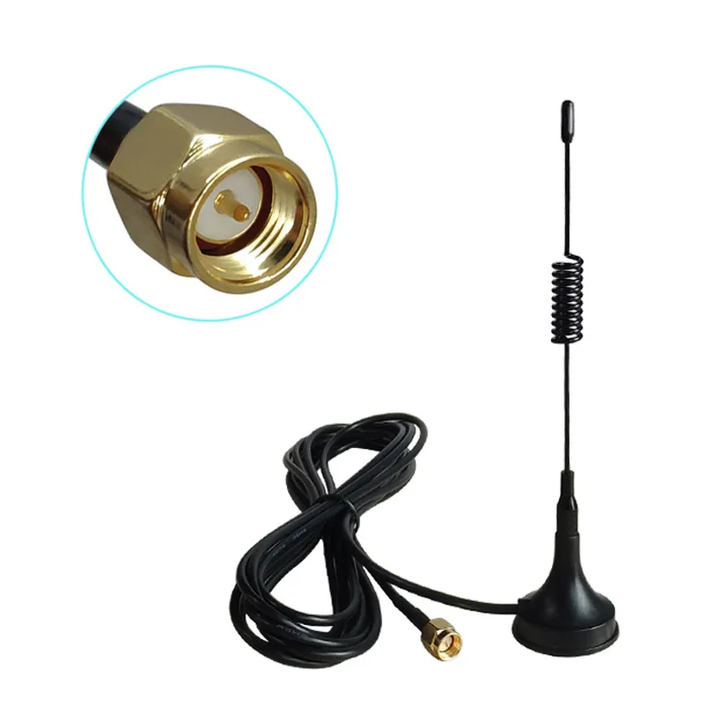 Antena de TV de succión para coche, accesorio omnidireccional de 433Mhz para exteriores, pila de carga completa, Netcom, ventosa WIFI, antena de alta ganancia