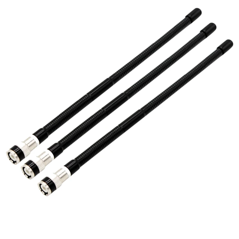 

3 PCS BNC 27Mhz Antenna Male Connector Radio Antenna, Easy To Use Durable Fine Workmanship