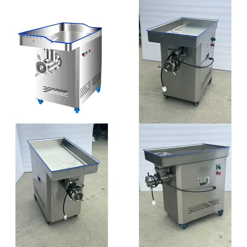 32 Industrial Meat Grinder Stainless Steel Chicken Meat Mincer Screen Printing Design Heavy Duty Electric Food Processor for
