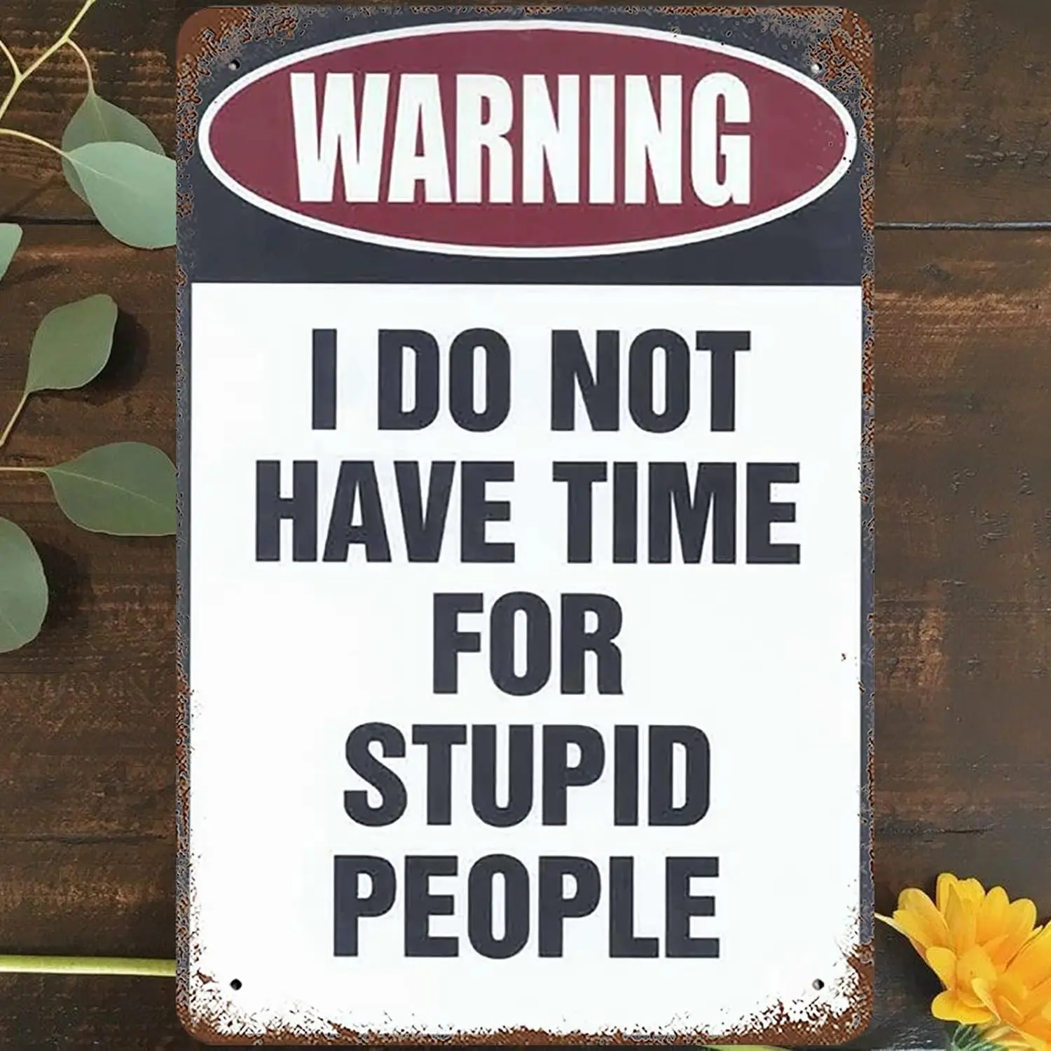 Vintage Metal Tin Sign 8
