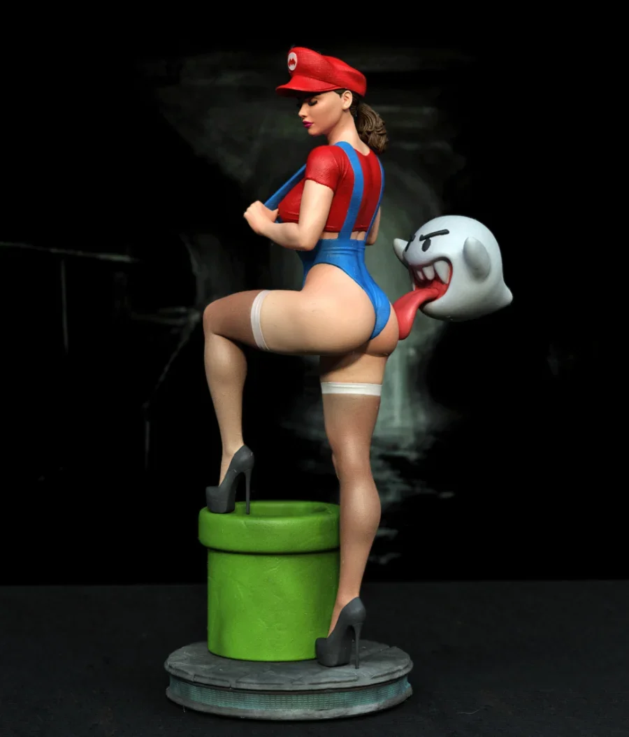 

Sexy Female Plumbers 1/24 Scale Resin Figure Assembled Model Kit Unassembled and Unpainted DIY Toys 3D Printing Miniature