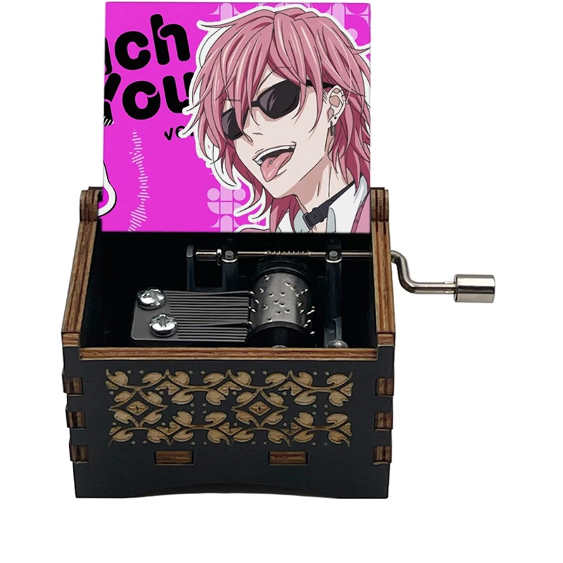 Touch You Black Music Box Yarichin b Club Anime Ayato Yuri Print, Classmates Friends Fans Birthday New Year Gift Home Cute Decor