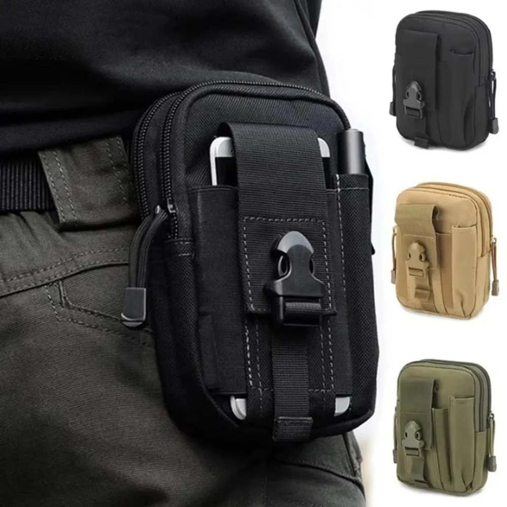 Outdoor Sports Multifunctional Waist Bag Tactical Waist Bag Cycling Running Portable Machine Bag Men's and Women's Backpacks