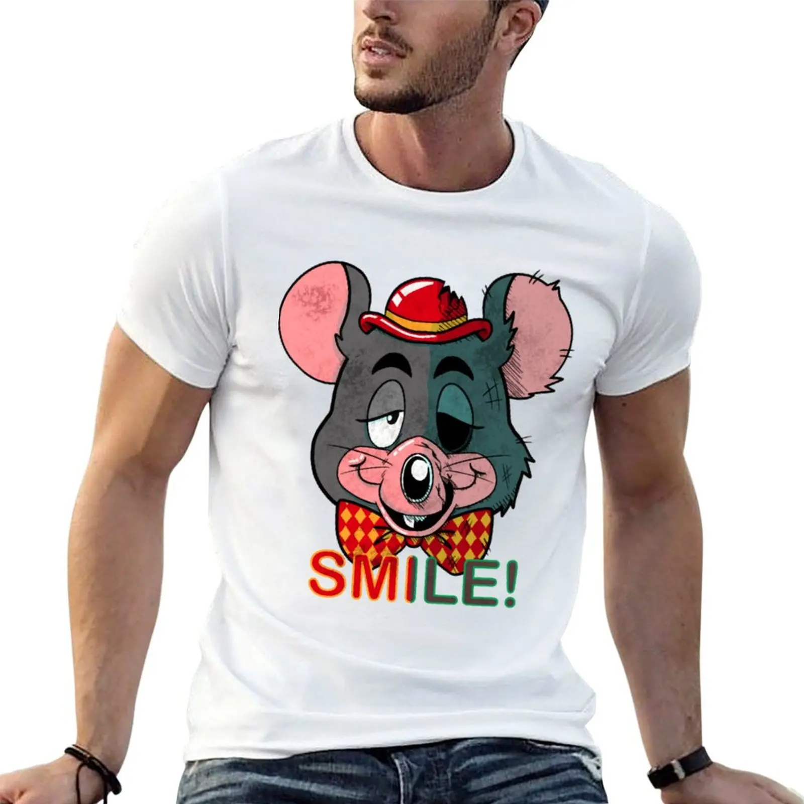 Pizza Rat T-Shirt Fitness Training Breathable Tee