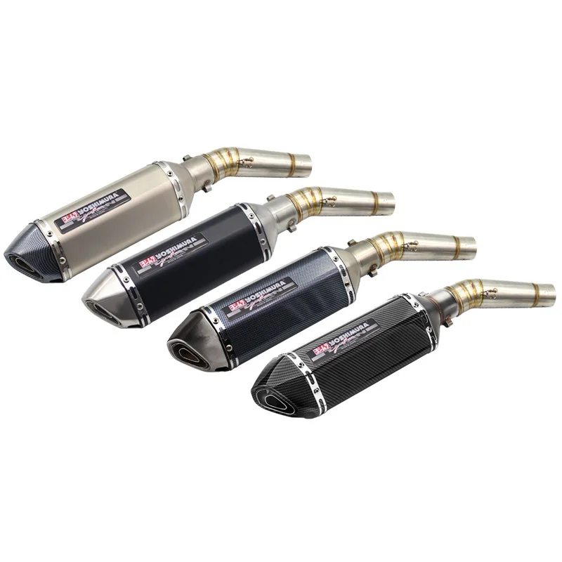 Motorcycle Slip on For Honda NC700 NC700X NC750 NC750X NC750S Yoshimura Exhaust Muffler DB Killer Escape Moto Mid Link Pipe