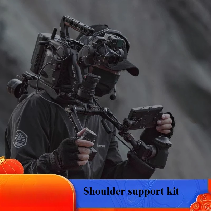 

TILTA Iron Head All-Purpose Lightweight Shoulder-Packed Support System Universal Shooting Shoulder-Packed Kit for DSLR Cameras