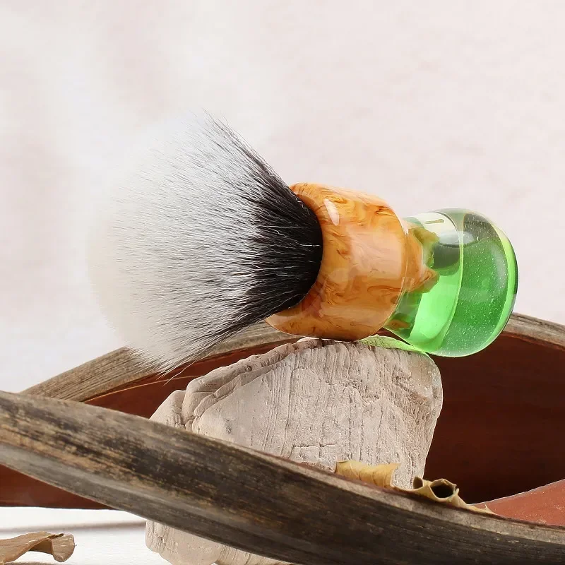 YAQI Goblin 24mm Synthetic Husky Knot Shaving Brush For Men with 61mm Resin Handle Comfortable Grip Men's Grooming Tool 2026