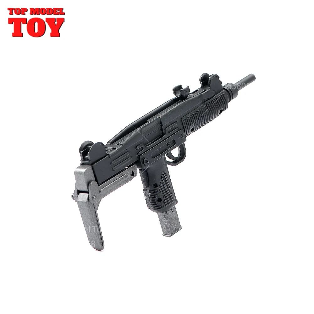 8cm 1/6 Scale UZI Submachine Gun Weapons Model Accessories For 12" Army Solider Action Figure Toys