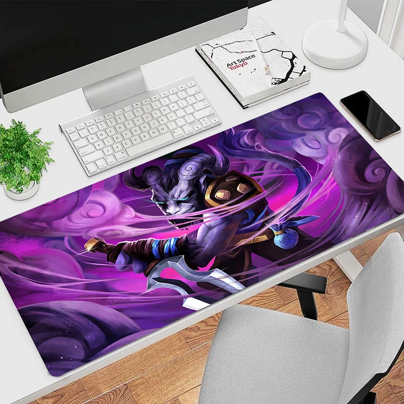 Kawaii Dota 2 Large HD Mouse Pad Home Computer Anime Girl Non Slip Keyboard Mousepad Laptop Gaming Accessories Desk Mat Carpet