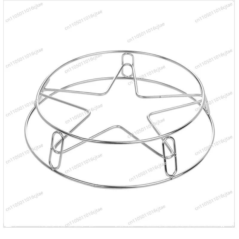 For Stainless Steel Practical Pot Holder Kitchenware Storage Pot Cooktops 10