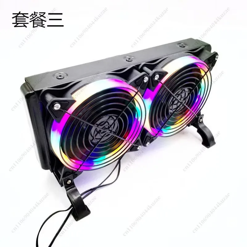 300T All-in-One External Water-Cooled Radiator - for Mobile Phone, Laptop & Game Console Modification