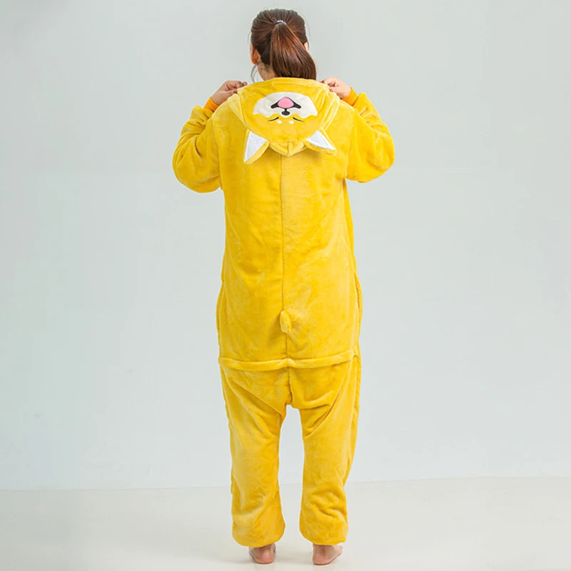 Onesie en peluche pour adultes, costume de chien d'Halloween, vêtements de nuit unisexes, vêtements d'intérieur pour hommes et femmes, costume de glouton, cosplay, 1 pièce