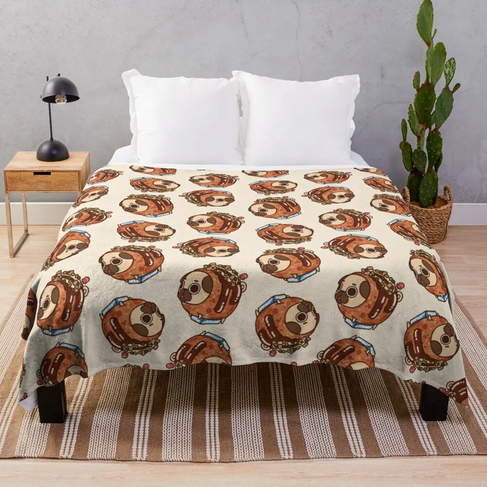 Takoyaki Puglie Throw Blanket Luxury St Quilt Decorative Sofas Blankets