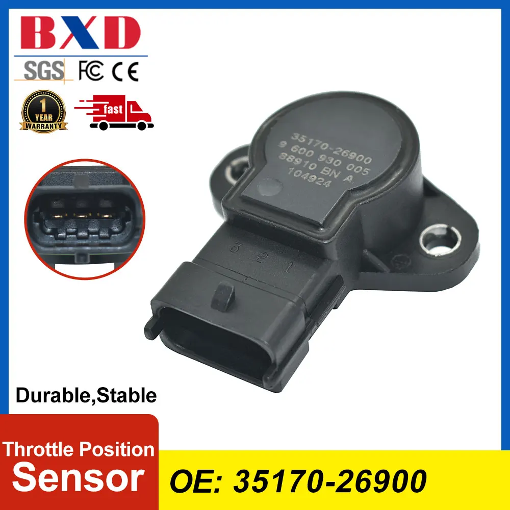 Throttle Position Sensor TPS 35170-26900 For HYUNDAI ACCENT III GETZ SONATA V KIA CARENS III MAGENTIS RIO II