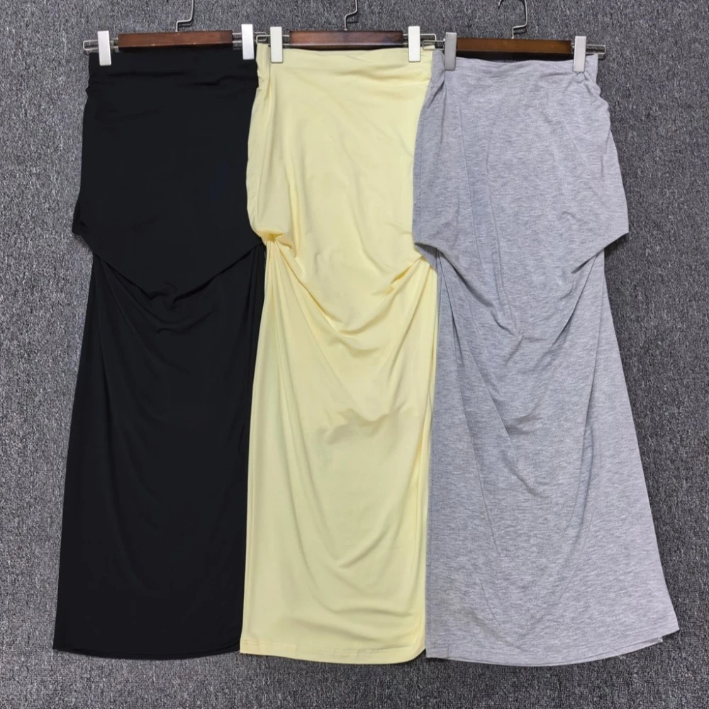 New Early Autumn Slim-Fit High-Waisted Pleated Skirt