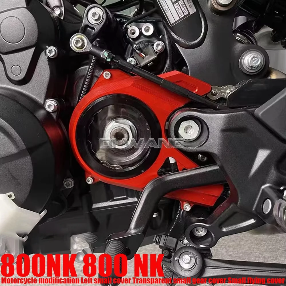

Motorcycle modification Left small cover Transparent small gear cover Small flying cover For CFMOTO 800NK 800 NK