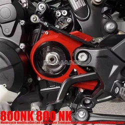 Motorcycle modification Left small cover Transparent small gear cover Small flying cover For CFMOTO 800NK 800 NK