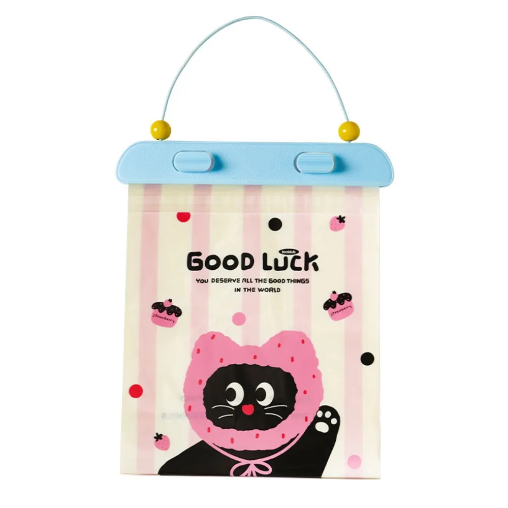 

20Pcs Cartoon Car Disposable Garbage Bag Thickened High-capacity Auto Seat Trash Bag Hanging Rope Desktop Trash Can Car Interior