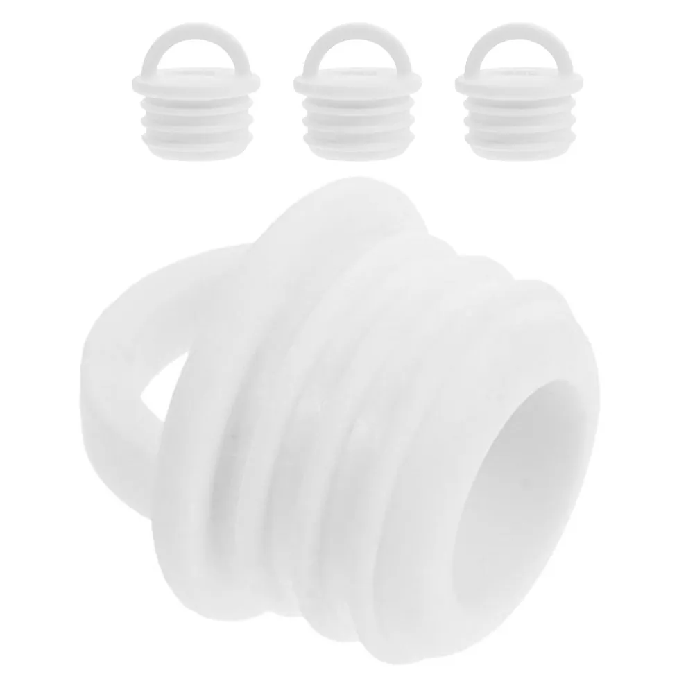 

4Pcs Mop Bucket Accessories Rubber Drain Plug Water Stopper Small Outlet Universal Tub Stopper for Bathroom Bathtub Basin 20Mm