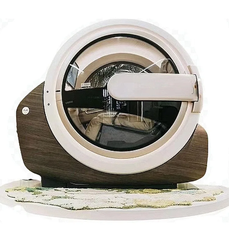 

FRP hyperbaric oxygen chamber shell Civil hardware Plateau oxygen chamber Steel wheel intelligent health care cabin equipment