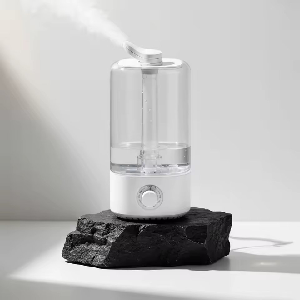 [이놀 가습기 내부 UV-C 살균 모습]