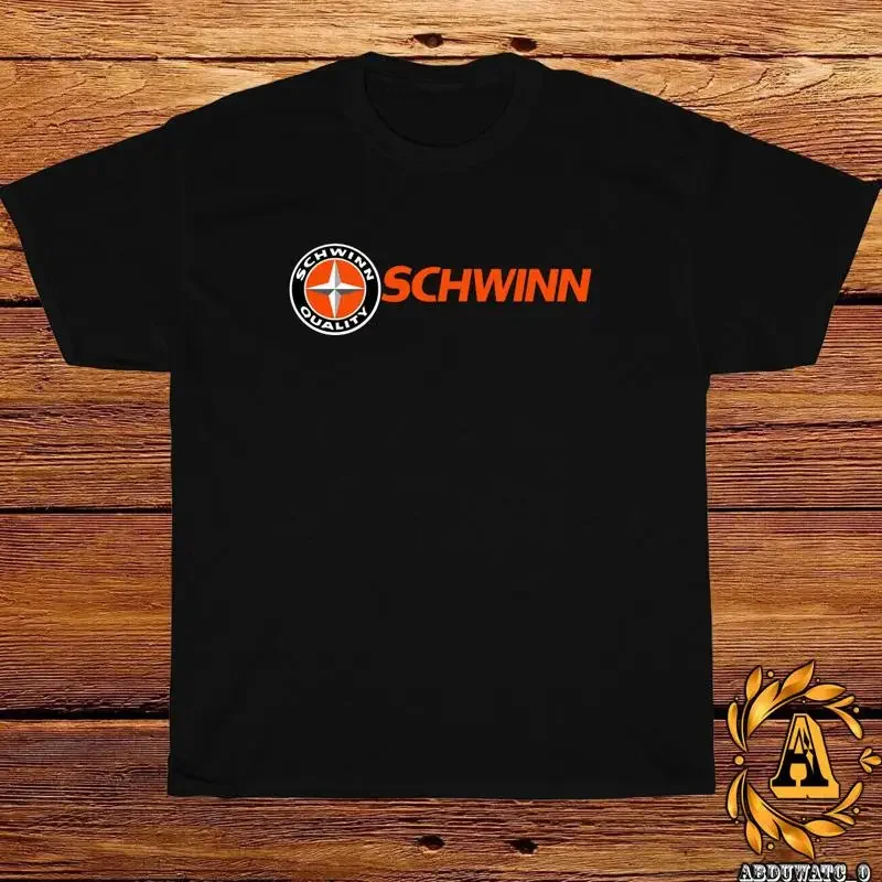 New SCHWINN Bicycle Logo Black Sport Grey White Navy Red T Shirt S 5XL