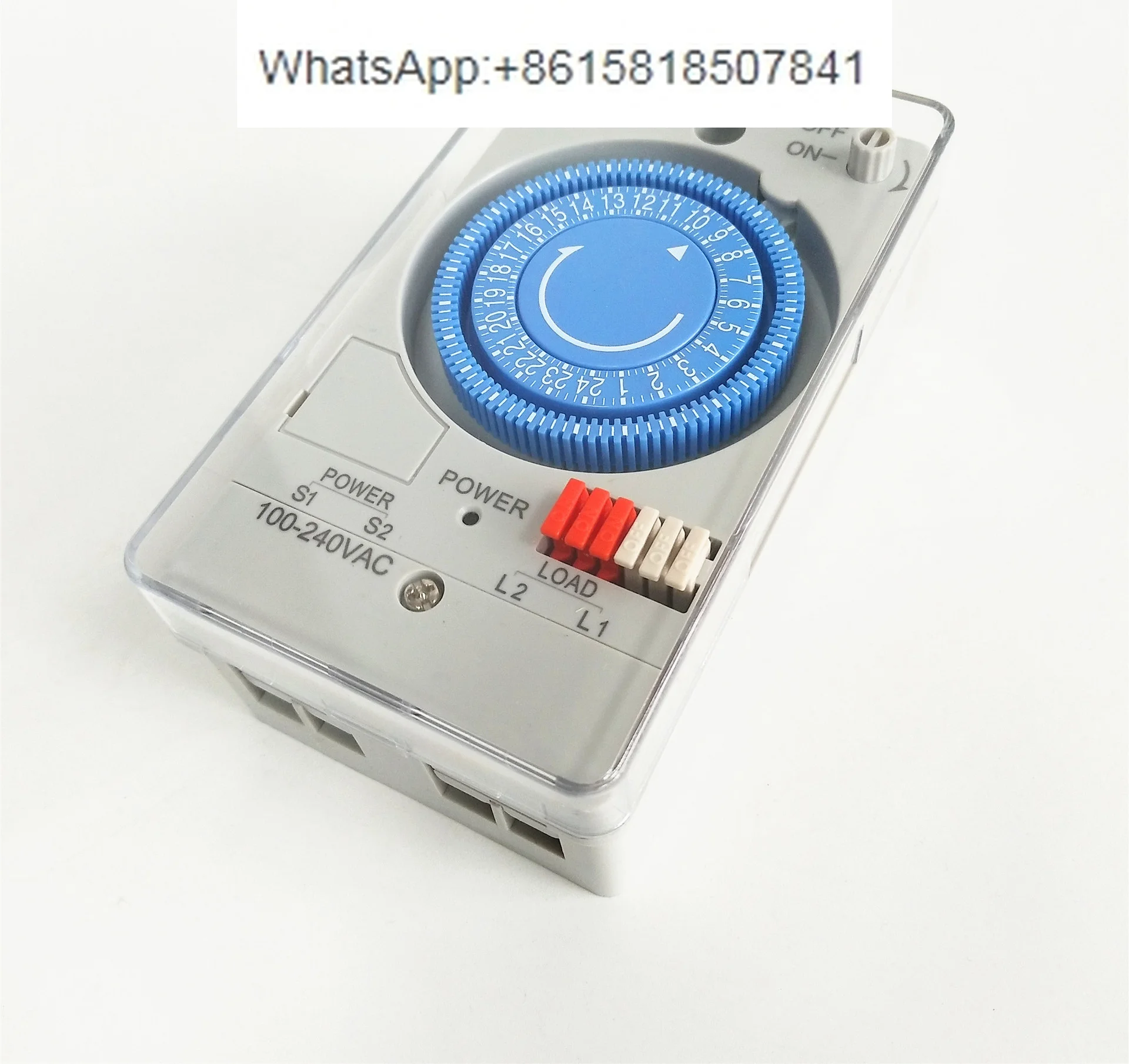 TB118N mechanical timer, minimum timing 15 minutes, time control switch 15A with battery