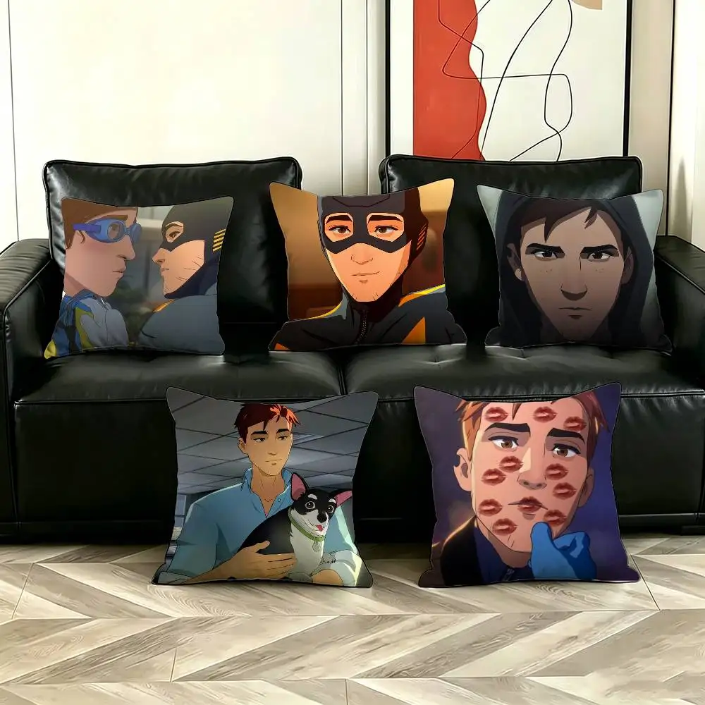 

D-Dispatchs-S R-Robert Robertson Pillow Case Cushion Cover Throw Pillow Case For Car Sofa