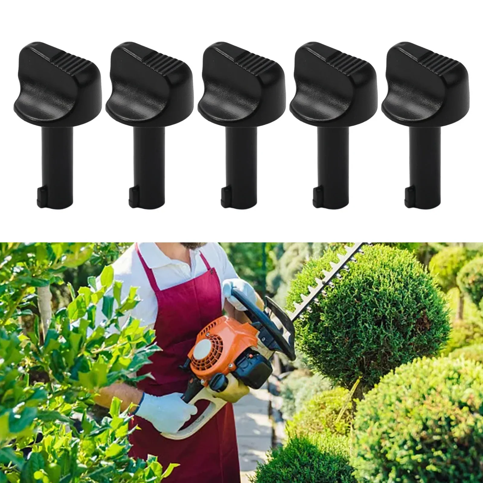 

Carburetor Choke Knob Compatible with For BR350 BR430 BR450 SR430 SR450 Blowers Pack of Five Parts No 4244 182 9502