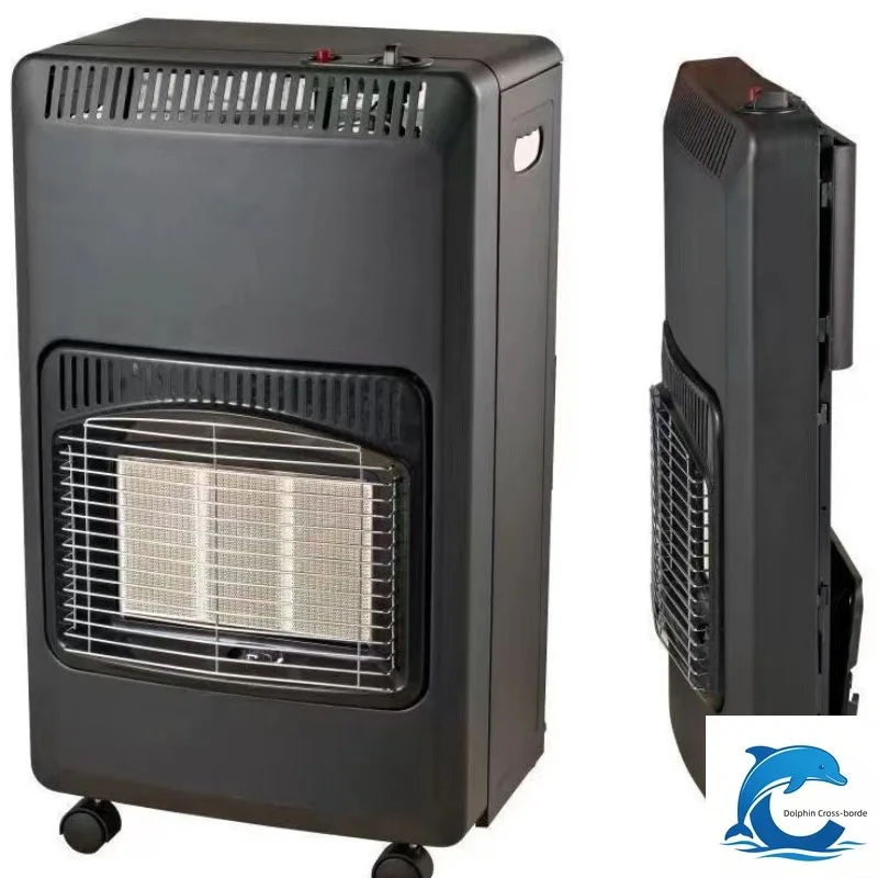 Suitable for 4200W Infrared LPG Gas Heater Portable with Caster Wheels 3 Power Settings Indoor Room Warmer Winter Home Heating