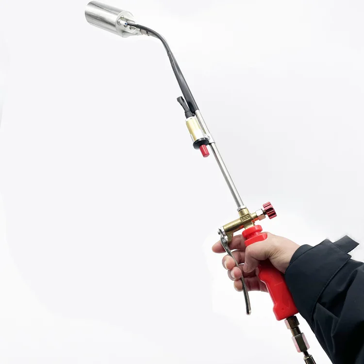 Используйте бытовой пистолет-распылитель для сжигания свиных волос, пистолет для сжигания травы, пропановый огнемет, горящее электрозажигание, гидроизоляция.