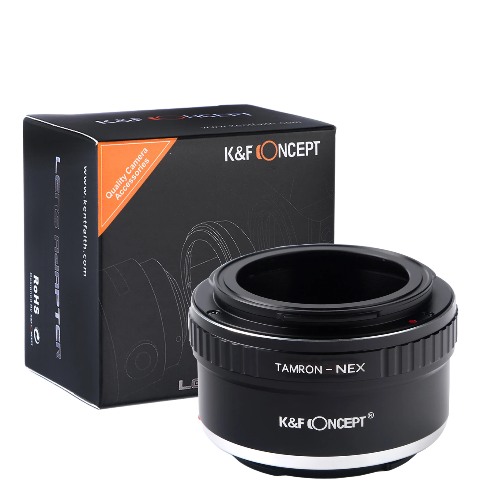 

K&F Concept Lens Adapter Tamron to Sony E for Sony E a5000 a6000 a6400 A7C A7C2 A1 A9 A7S A7R2 A73 A7R4 A7R5