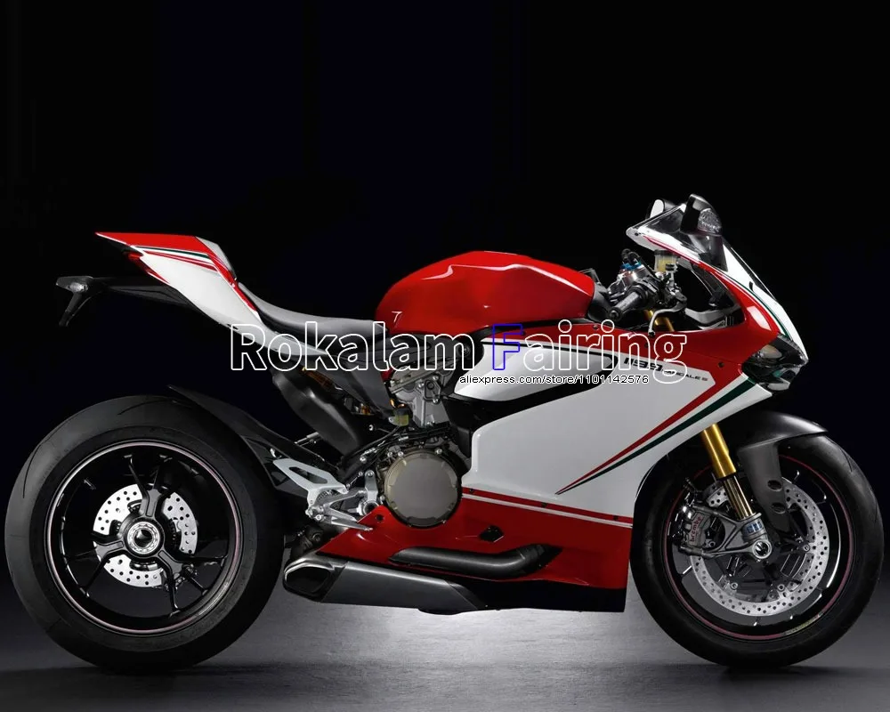 

Комплект кузова из АБС-пластика для Ducati 1199 1199S 2012-2014 899 12-14, красный, белый, послепродажный обтекатель мотоцикла (литье под давлением)