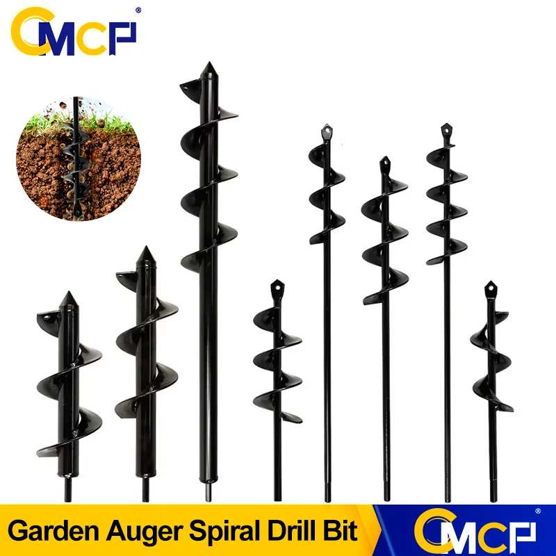 

CMCP садовый Бур спиральное сверло с шестигранным валом шнековый бур для двора садовые постельные принадлежности для посадки столб для отверстий инструменты