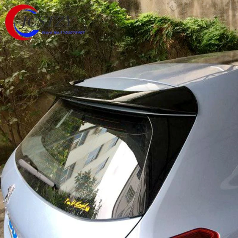 For Peugeot 308S Spoiler High Quality ABS Material Car Rear Wing Primer Color Rear Spoiler for Peugeot 308S Spoiler 2014-2015